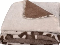 Paras Lifestyle Wohndecke "Leo" grau