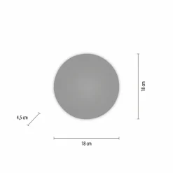 Paul Neuhaus LED-Akku-Wandleuchte grau
