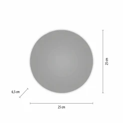 Paul Neuhaus LED-Akku-Wandleuchte grau