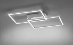 Paul Neuhaus LED-Deckenleuchte 2flg silberfarben