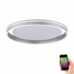 Paul Neuhaus LED-Deckenleuchte 1flg silberfarben