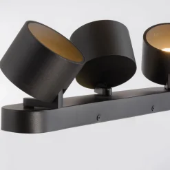 Paul Neuhaus LED-Deckenleuchte 3flg schwarz