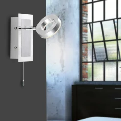 Paul Neuhaus LED-Deckenleuchte 1 flg silberfarben