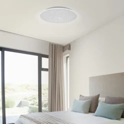 Paul Neuhaus LED-Deckenleuchte 1flg silberfarben