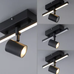 Paul Neuhaus LED-Deckenleuchte 1flg schwarz