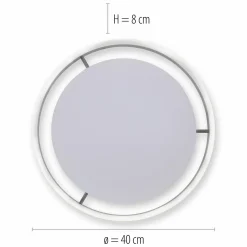 Paul Neuhaus LED-Deckenleuchte 1flg schwarz