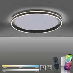 Paul Neuhaus LED-Deckenleuchte 1flg schwarz