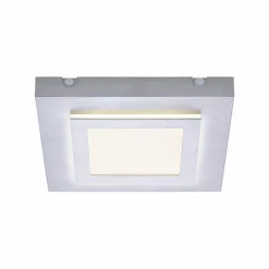 Paul Neuhaus LED-Deckenleuchte 2flg silberfarben