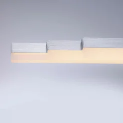 Paul Neuhaus LED-Deckenleuchte 3flg silberfarben