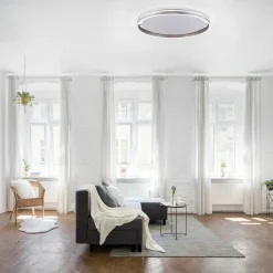 Paul Neuhaus LED-Deckenleuchte 1flg silberfarben