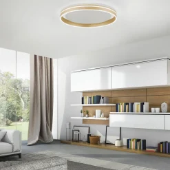 Paul Neuhaus LED-Deckenleuchte 1flg goldfarben