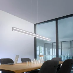 Paul Neuhaus LED-Pendelleuchte 1flg silberfarben