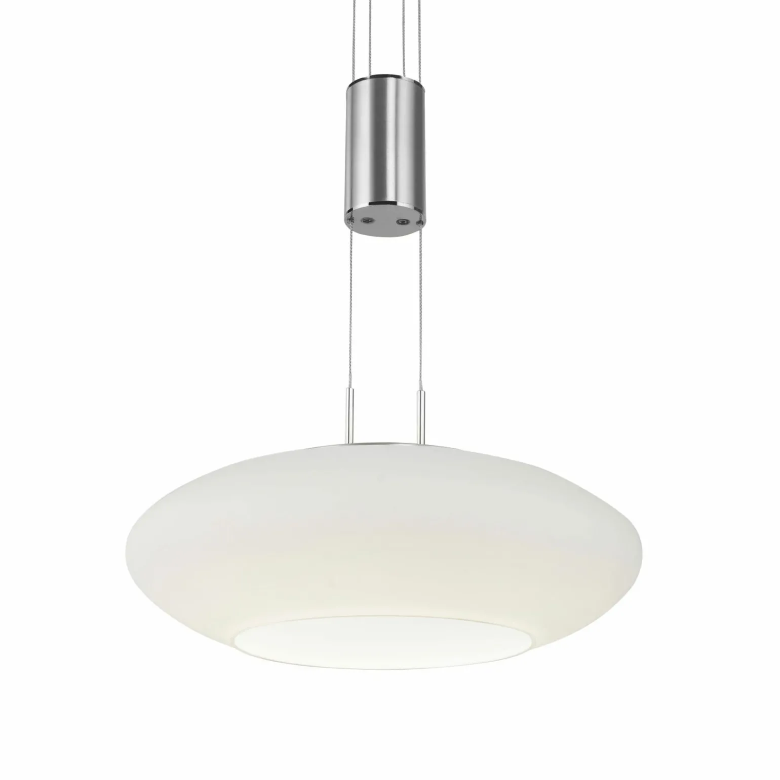 Paul Neuhaus LED-Pendelleuchte 2flg silberfarben