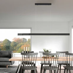 Paul Neuhaus LED-Pendelleuchte 6flg schwarz