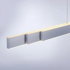 Paul Neuhaus LED-Pendelleuchte 6flg silberfarben