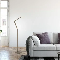 Paul Neuhaus LED-Stehleuchte 1flg braun