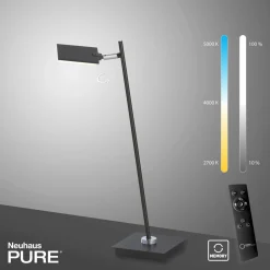 Paul Neuhaus LED-Tischleuchte 1flg schwarz