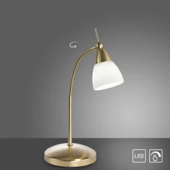 Paul Neuhaus LED-Tischleuchte 1flg goldfarben