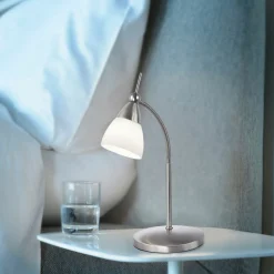 Paul Neuhaus LED-Tischleuchte 1flg silberfarben