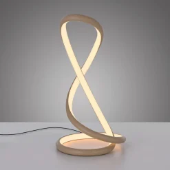 Paul Neuhaus LED-Tischleuchte 1flg braun