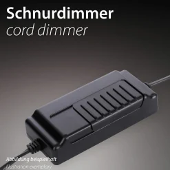 Paul Neuhaus LED-Tischleuchte 1flg braun