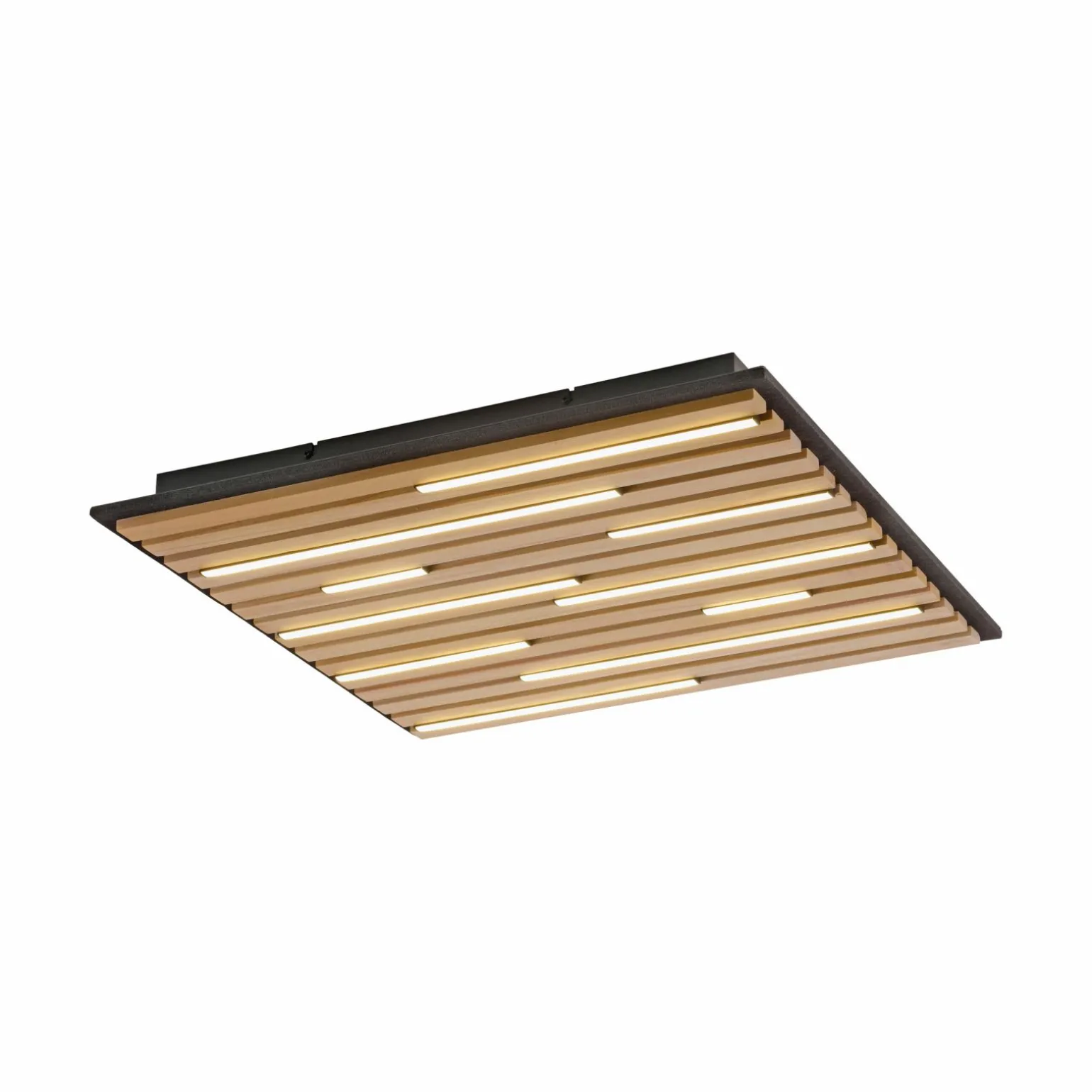 Paul Neuhaus LED-Wand- u.Deckenleuchte 1flg braun