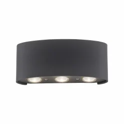 Paul Neuhaus LED-Wandleuchte 6flg schwarz