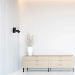 Paul Neuhaus LED-Wandleuchte 1flg schwarz