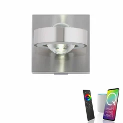Paul Neuhaus LED-Wandleuchte 4flg silberfarben