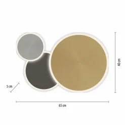 Paul Neuhaus LED-Wand-u. Deckenleuchte 1flg mehrfarbig