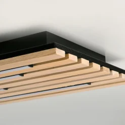 Paul Neuhaus LED-Wand-u. Deckenleuchte 1flg braun