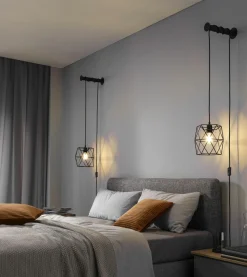 Paul Neuhaus Wandleuchte 1flg schwarz