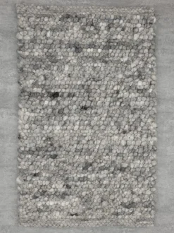 Paulig Handwebteppich beigegrau