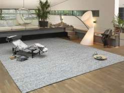 Paulig Handwebteppich beigegrau