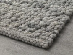 Paulig Handwebteppich beigegrau