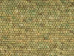 Paulig Handwebteppich grün