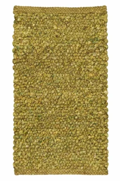 Paulig Handwebteppich grün