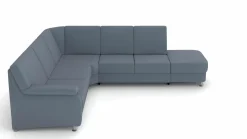 Polstergarnitur blau