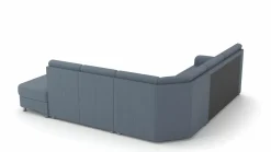 Polstergarnitur blau