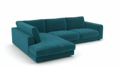 Polstergarnitur blau