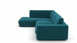 Polstergarnitur blau