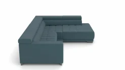 Polstergarnitur blau