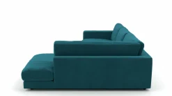 Polstergarnitur blau