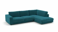 Polstergarnitur blau