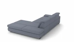 Polstergarnitur blau