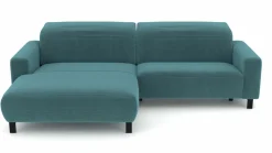 Polstergarnitur blau