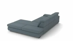 Polstergarnitur blau