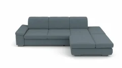 Polstergarnitur blau