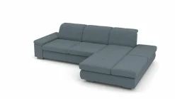 Polstergarnitur blau