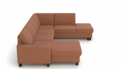 Polstergarnitur braun